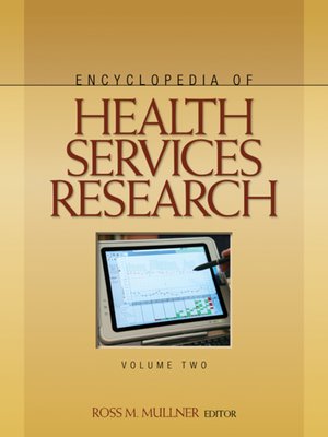 cover image of Encyclopedia of Health Services Research